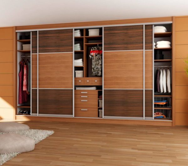 Встроенный шкаф-купе №10