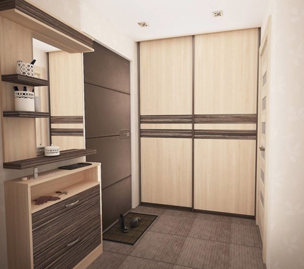 Встроенный шкаф-купе №3