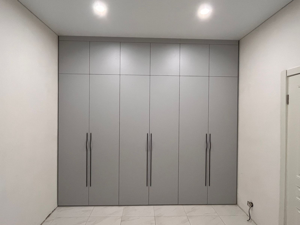 Прямой шкаф с распашными дверями в комнату №2