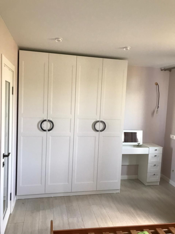 Прямой шкаф с МДФ фасадами  №7